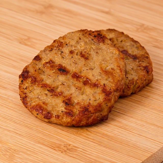 Turkey Sausage Patty Breakfast.