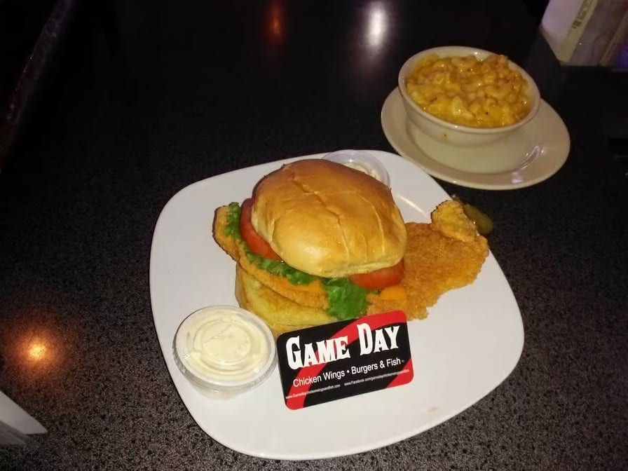 Fly Ball Sandwich Lunch.