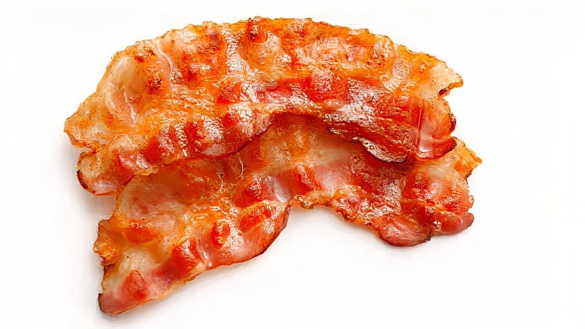 2 Strips Bacon Breakfast.