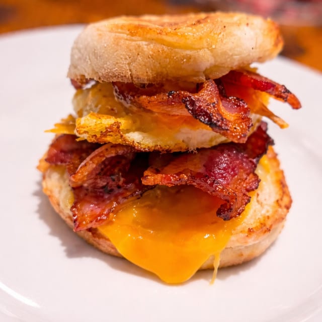 Big Game Breakfast Sandwich..