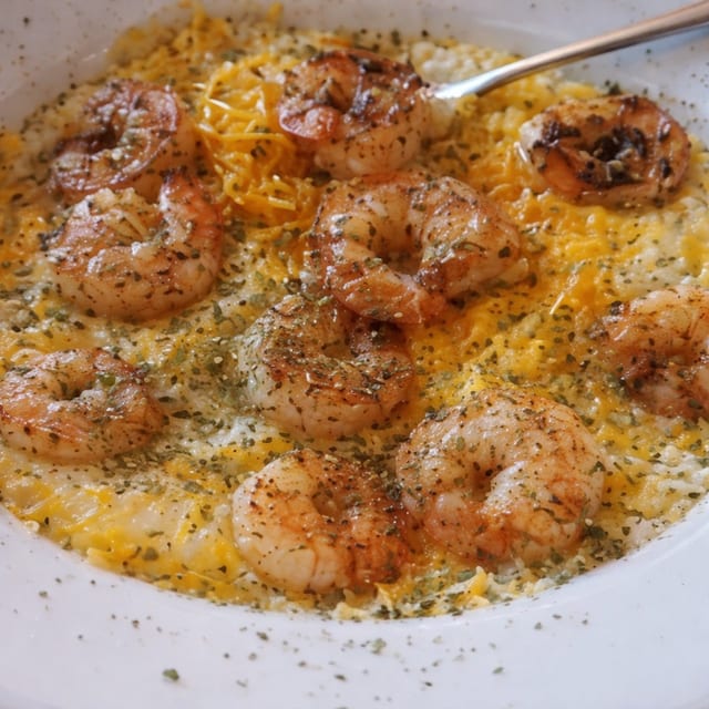Shrimp & Grits Breakfast.