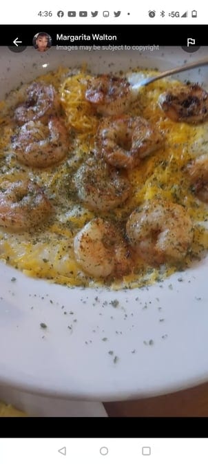 Shrimp & Grits Breakfast.