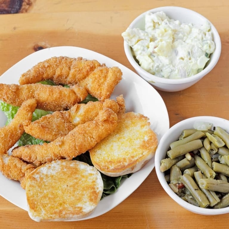 Fresh Seafood Delights: Fish and Chips, Grilled Salmon