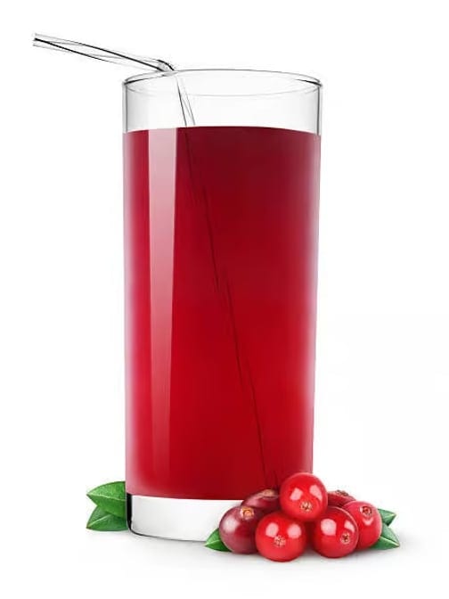 Cranberry Juice.